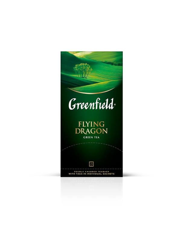 Чай Greenfield Flying Dragon зеленый фольгир.25пак/уп 0358-10