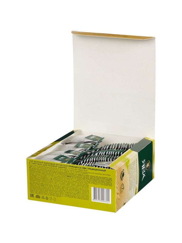Чай Принцесса Ява зеленый 100 пак/уп 0880-18