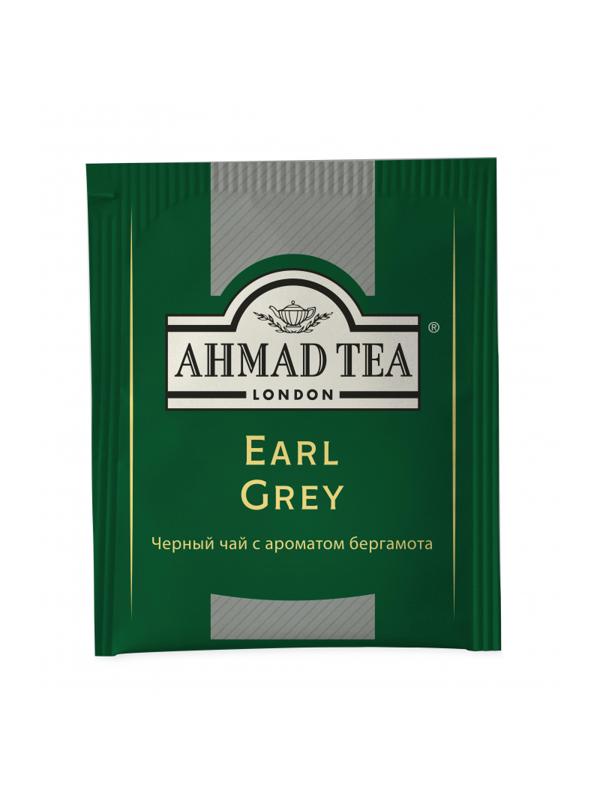 Чай Ahmad Earl grey черный бергамот 100пак/уп 5951-08