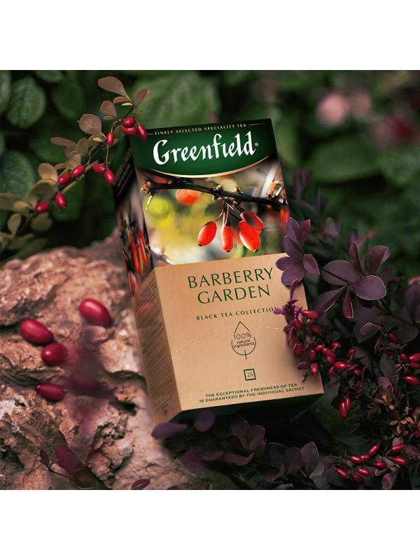 Чай Greenfield Barberry garden барбарис и гибискус,25пак/уп 0710-10