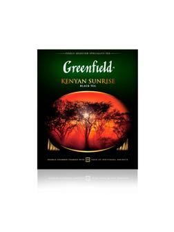 Чай Greenfield Kenyan Sunrise черн.фольгир. 100 пак/уп 0600-09