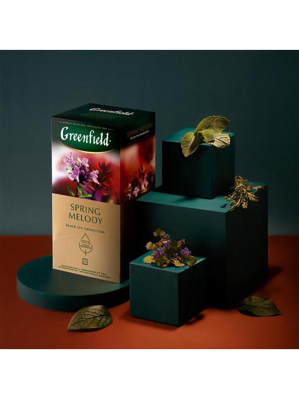 Чай Greenfield Spring Melody черный фольгир.25пак/уп 0525-10