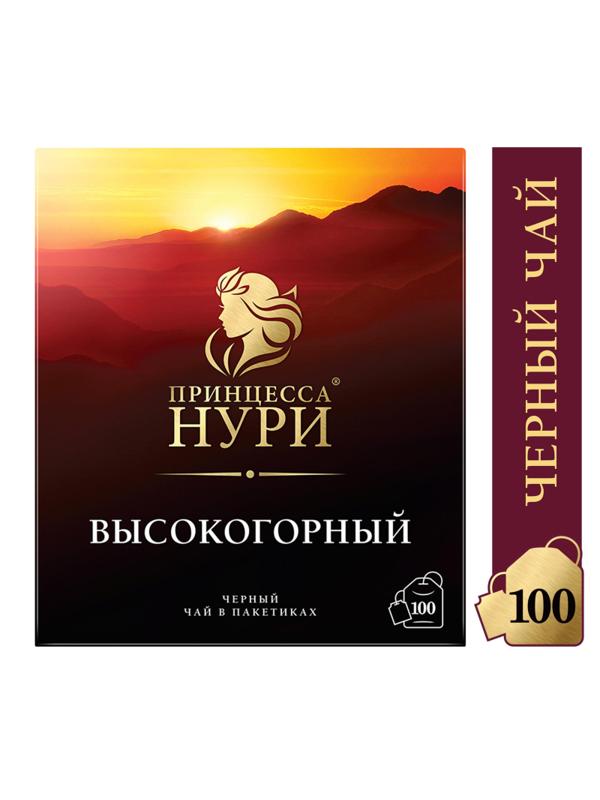Чай Принцесса Нури Высокогорный черный 100пак/уп