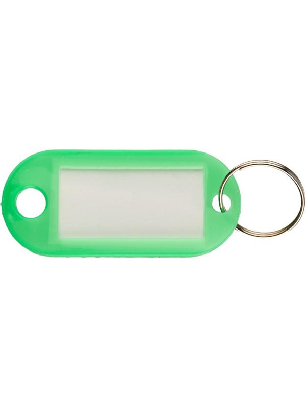 Бирки для ключей 10 шт/уп, зеленая