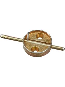 Опечатывающее устройство металлическая со штоком, диаметр 29мм, дюраль