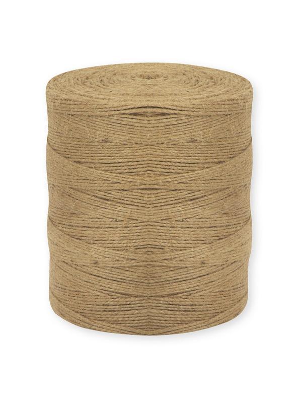 Шнур банковский джутовый, полиров., ~1,5 кг, диам 1,5 мм