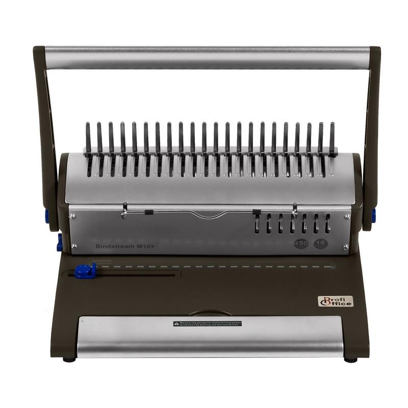 Брошюровщик ProfiOffice Bindstream M16 Plus, А4, 16л./450л., пл.пруж.