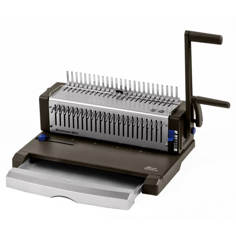 Брошюровщик ProfiOffice Bindstream M22 Plus, А4, 22л./410л., пл.пруж.