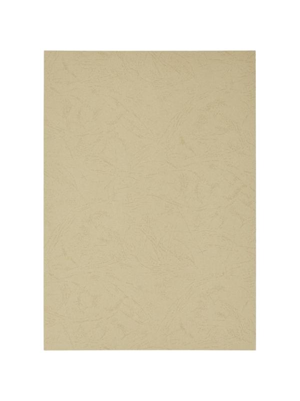 Обложки для переплета картонные Promega office беж.кожаA4,230г/м2,100шт/уп.