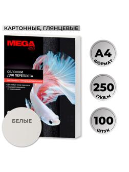 Обложки для переплета картонные Promega office бел.глянА4,250г/м2,100шт/уп.