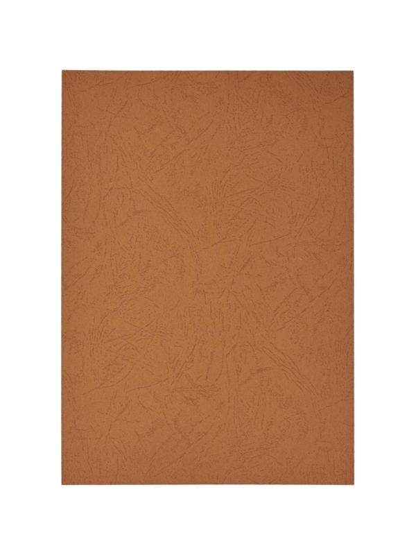 Обложки для переплета картонные Promega office кор.кожаА4,230г/м2,100шт/уп.