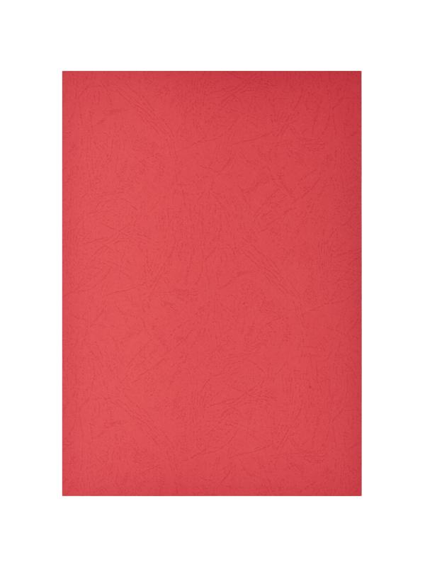 Обложки для переплета картонные Promega office крас.кожаА4,230г/м2,100шт/уп