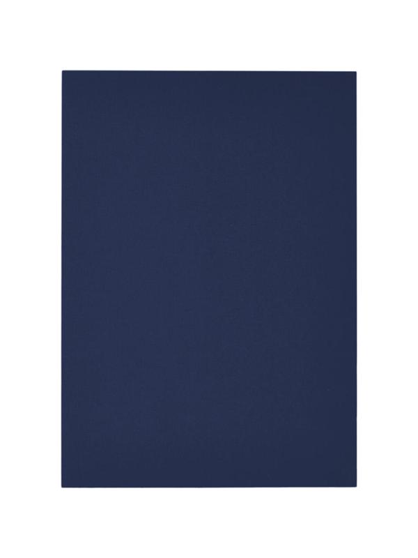 Обложки для переплета картонные Promega office син.ленA4,250г/м2,100шт/уп.