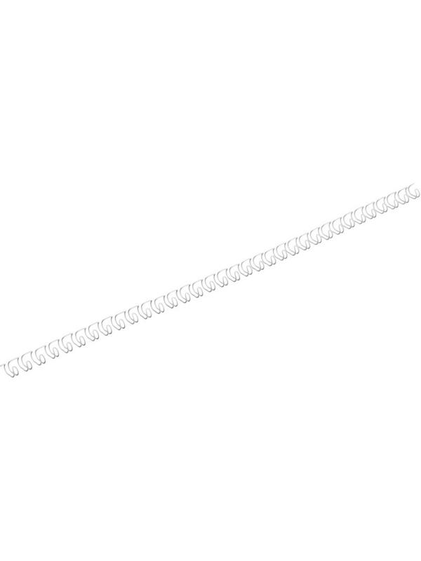 Пружины для переплета металлические Promega office 4,8мм белые 100шт/уп.