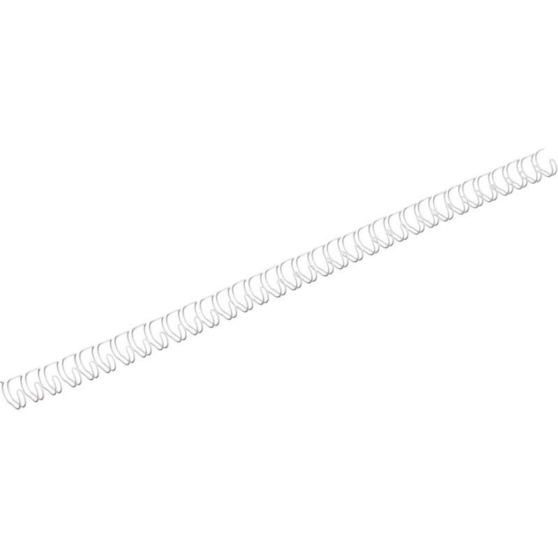 Пружины для переплета металлические Promega office 7,9мм белые 100шт/уп.