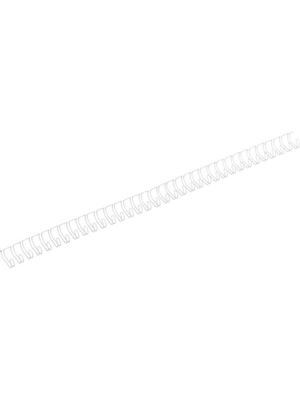 Пружины для переплета металлические Promega office 9,5мм белые 100шт/уп.