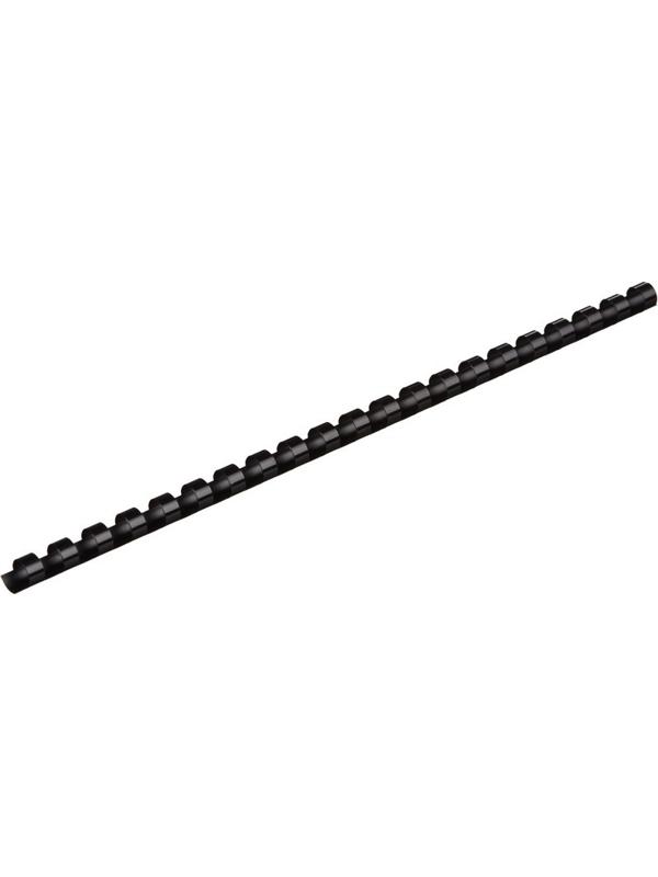 Пружины для переплета пластиковые Promega office 10мм черные 100шт/уп.