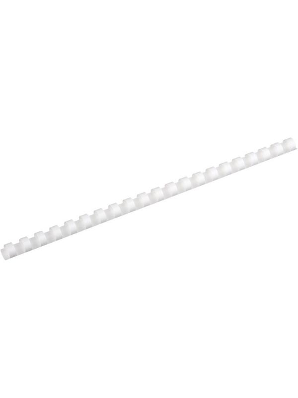 Пружины для переплета пластиковые Promega office 12мм белые 100шт/уп.