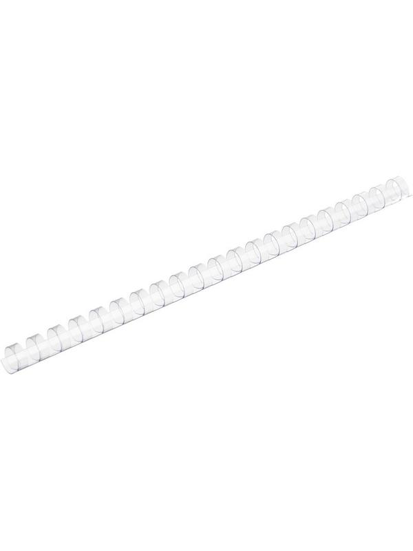 Пружины для переплета пластиковые Promega office 14мм прозр. 100шт/уп.