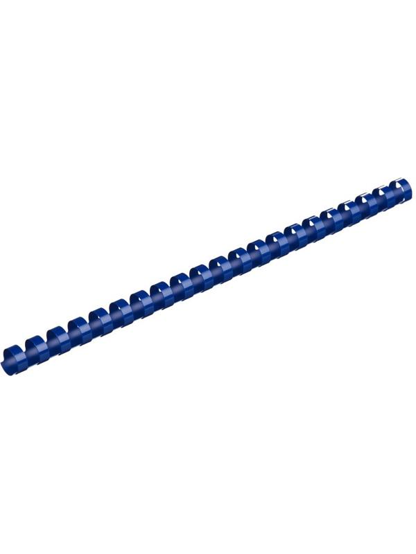 Пружины для переплета пластиковые Promega office 14мм синие 100шт/уп.