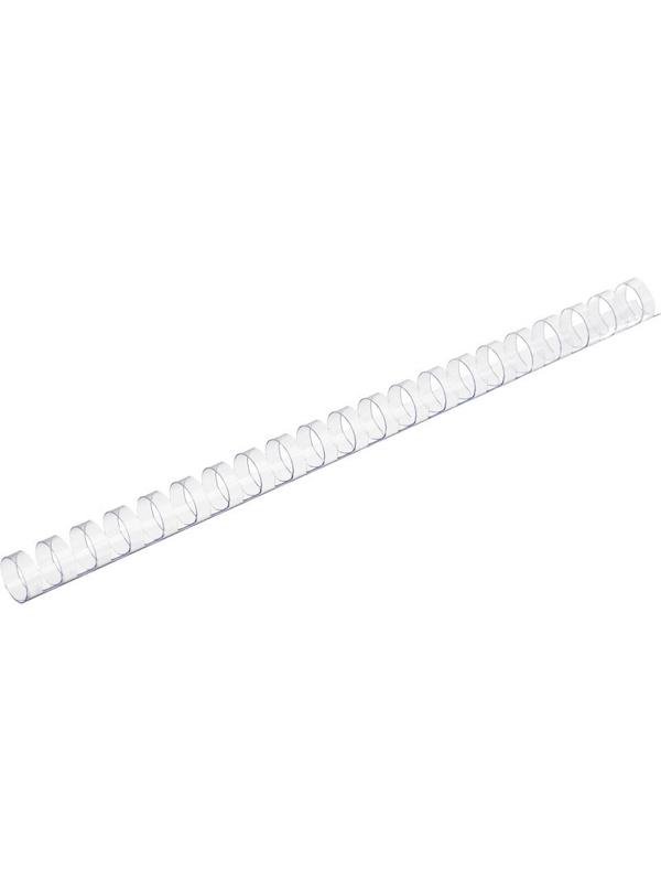 Пружины для переплета пластиковые Promega office 16мм прозр. 100шт/уп.