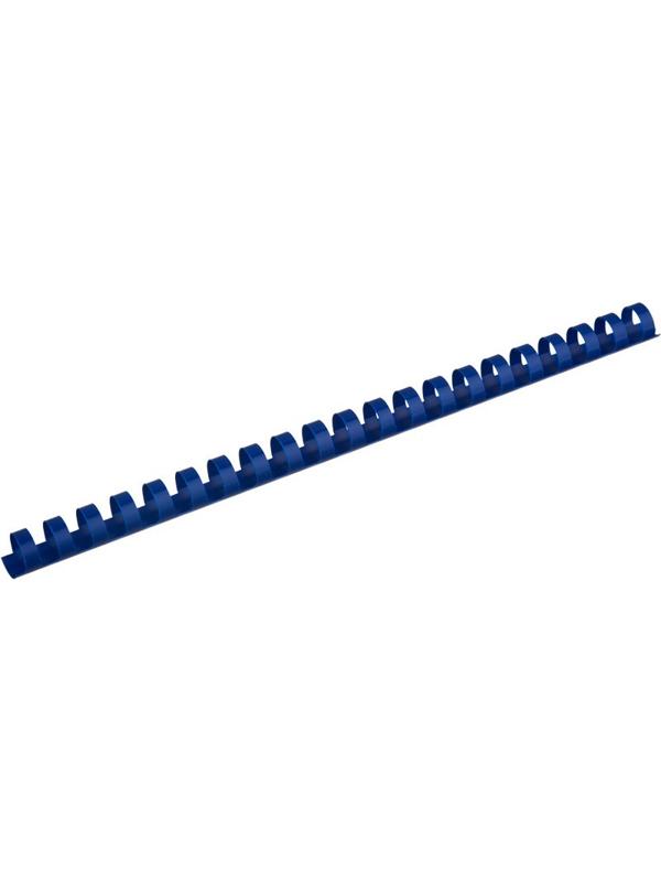 Пружины для переплета пластиковые Promega office 16мм синие 100шт/уп.
