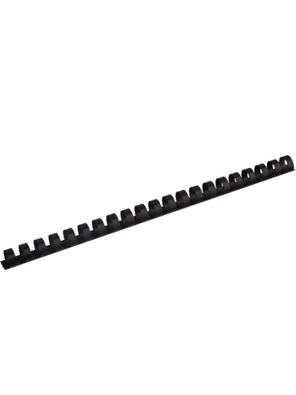 Пружины для переплета пластиковые Promega office 16мм черные 100шт/уп.