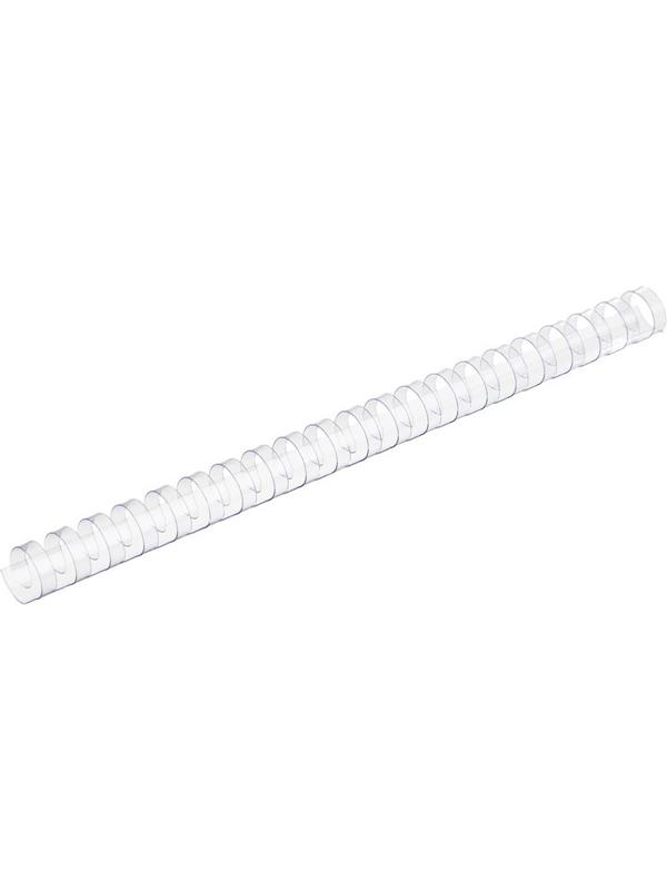 Пружины для переплета пластиковые Promega office 19мм прозр. 100шт/уп.