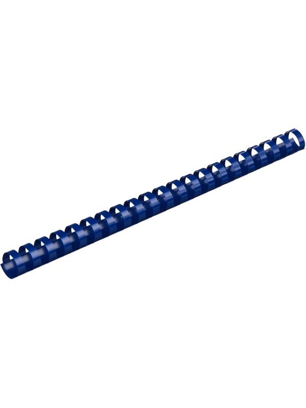 Пружины для переплета пластиковые Promega office 19мм синие 100шт/уп.