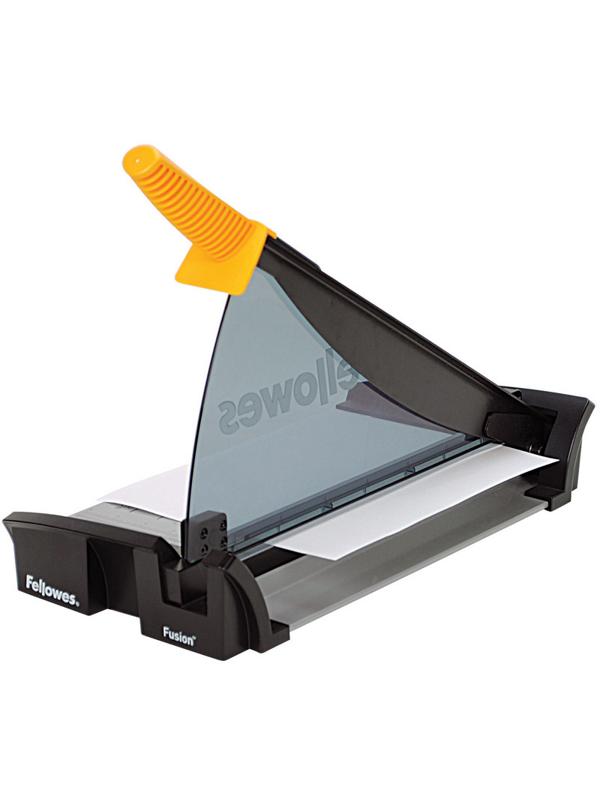 Резак для бумаги Fellowes Fusion A4, 320мм, 10л, сабельный