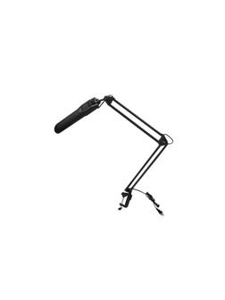 Светильник Трансвит Дельта на струбцине 2G7 11W с АПП МС черный