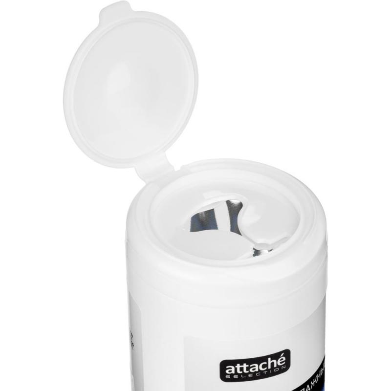 Салфетки Attache Selection For Screen д/экранов, туба, 100 шт, 130х170