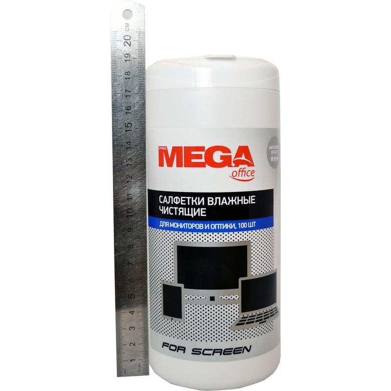 Салфетки Attache Selection For Screen д/экранов, туба, 100 шт, 130х170