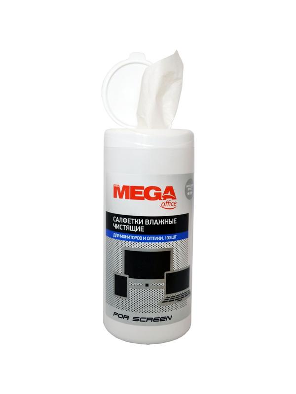 Салфетки Attache Selection For Screen д/экранов, туба, 100 шт, 130х170