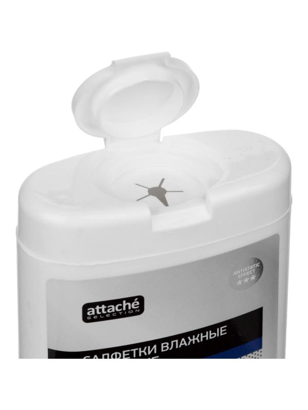 Салфетки Attache Selection д/экранов, малая туба, 100 шт, 90х115