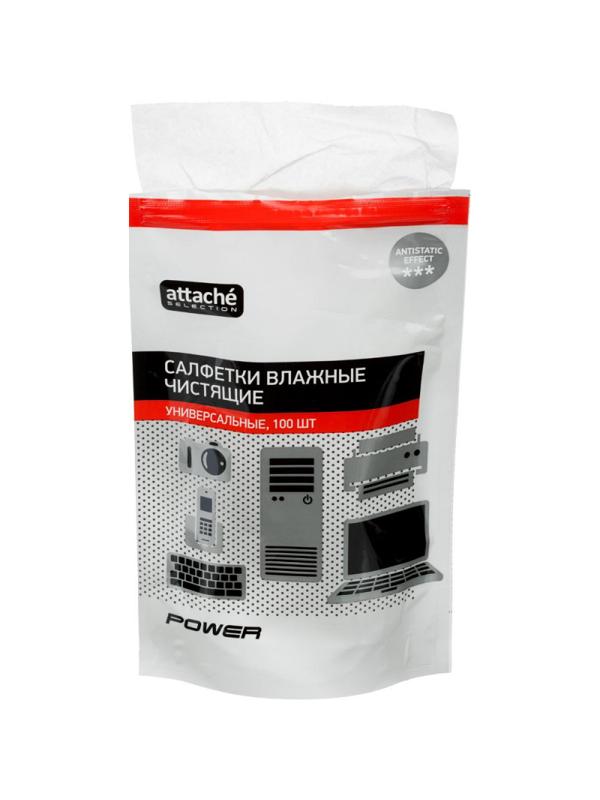 Салфетки Attache Selection Power универс, з/блок, 100 шт, 130х170