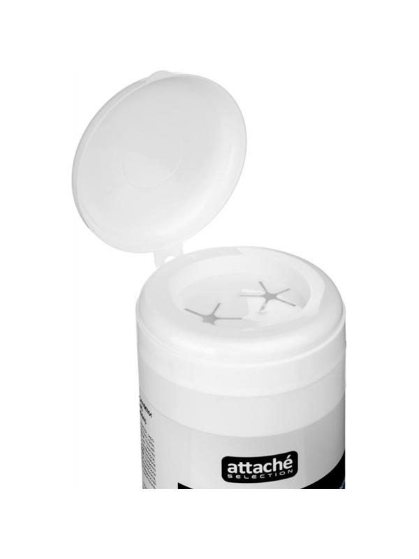 Салфетки Attache Selection Ultra Clean универс, туба, вл+вл, 50+50 шт,13х17