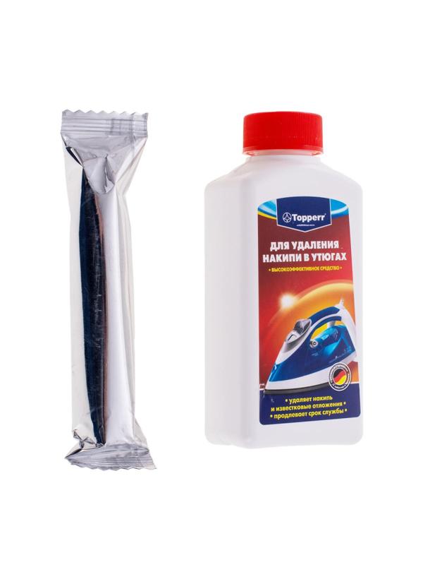 Набор для очистки утюгов Topperr 3013 ср-во от накипи+чист карандаш