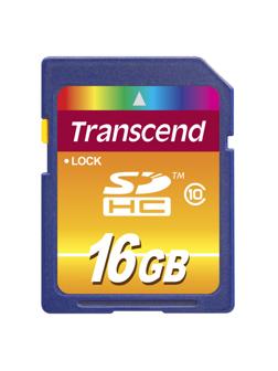 Карта памяти Transcend Premium SDHC 16Gb UHS-I Cl10, TS16GSDHC10