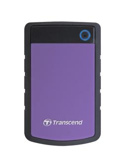 Портативный HDD Transcend StoreJet 25H3 1Tb 2.5, USB 3.0, фиол, TS1TSJ25H3P
