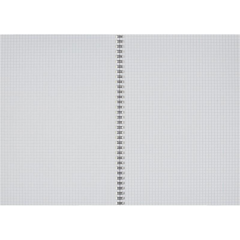 Тетрадь общая Attache,60л,клет,А4,спир,обл.мел.карт