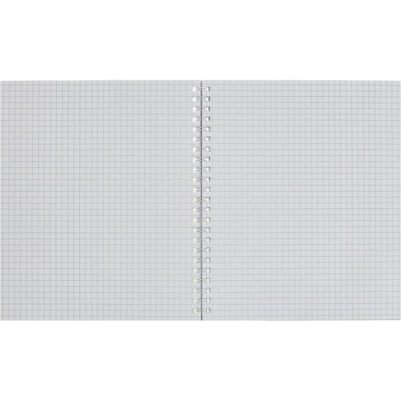 Тетрадь общая Attache,60л,клет,А5,спир,обл.мел.карт