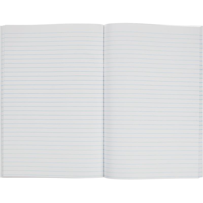 Тетрадь общая Attache 96л,лин,А4,скреп,обл.бумвин,цвет синий