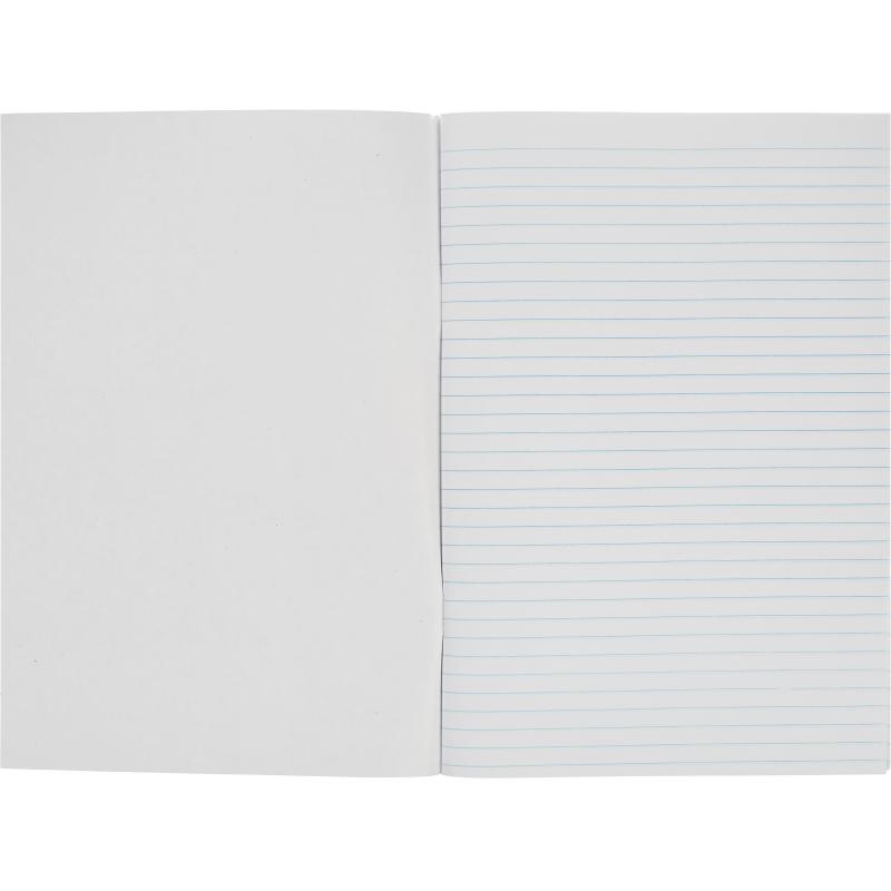 Тетрадь общая Attache 96л,лин,А4,скреп,обл.бумвин,цвет синий