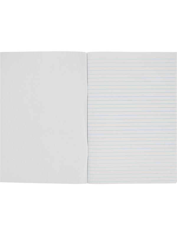 Тетрадь общая Attache 96л,лин,А4,скреп,обл.бумвин,цвет синий