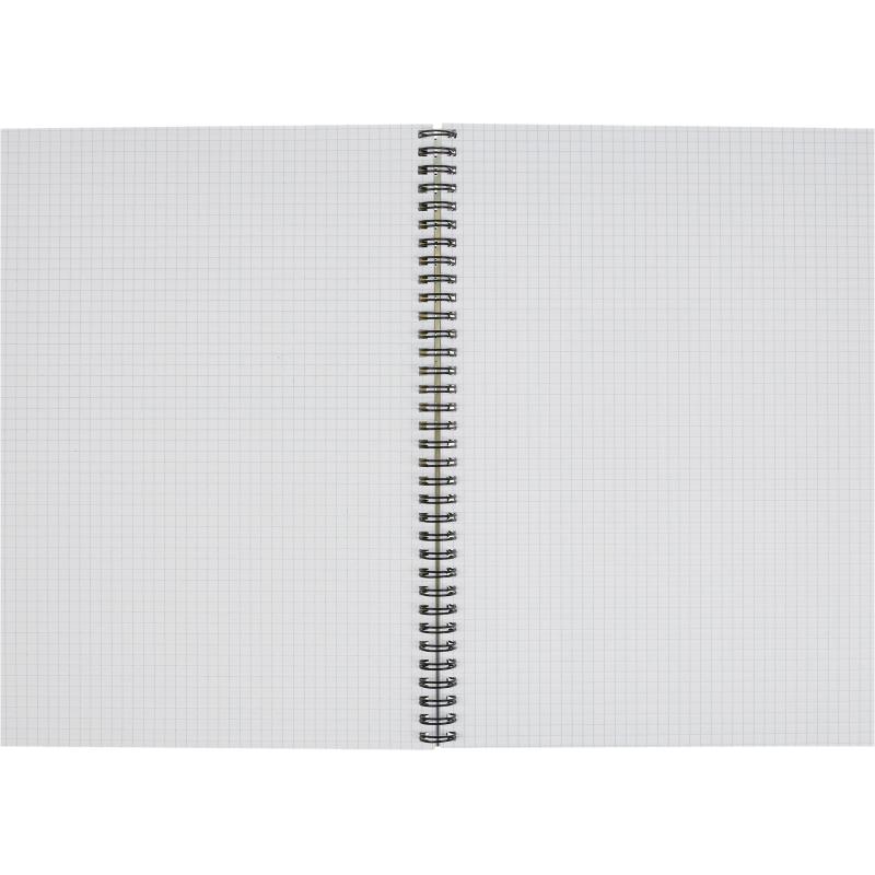 Тетрадь общая Attache,120л,клет,А4,спир,обл.мел.карт