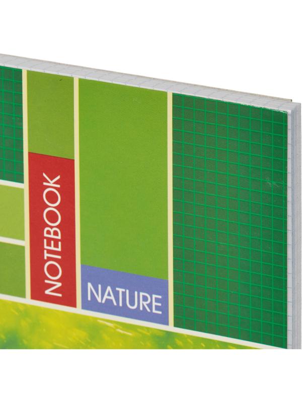 Тетрадь общая Attache,120л,клет,А4,спир,обл.мел.карт