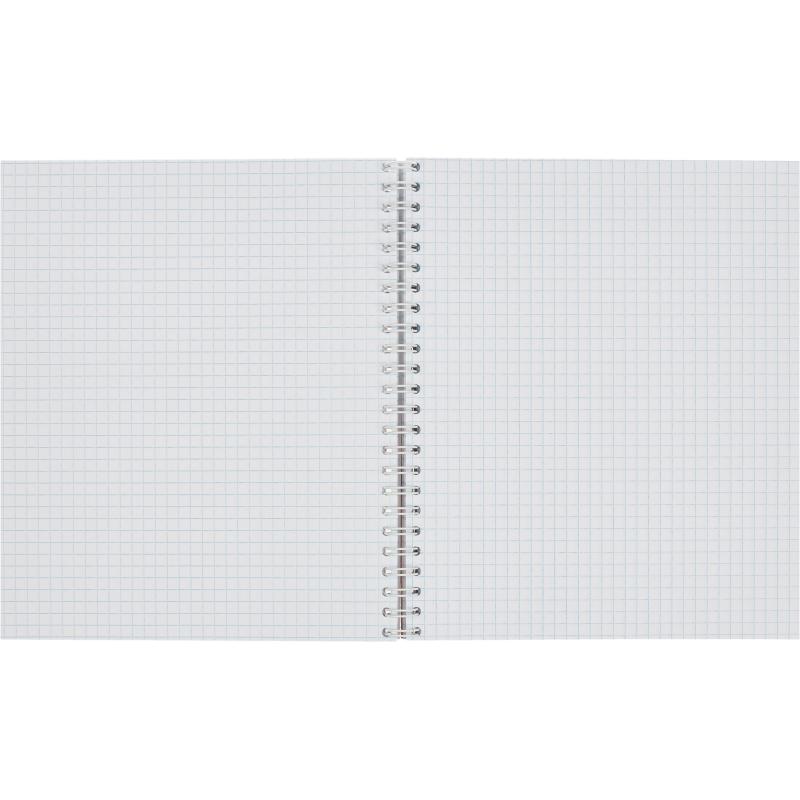 Тетрадь общая Attache,120л,клет,А5,спир,обл.лак.карт