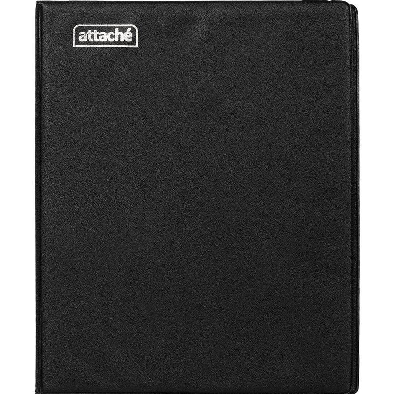 Тетрадь со сменным блоком Attache,80л,клет,А5,обл.ПВХ
