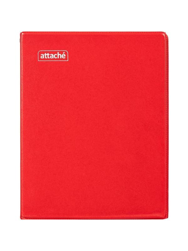 Тетрадь со сменным блоком Attache,80л,клет,А5,обл.ПВХ